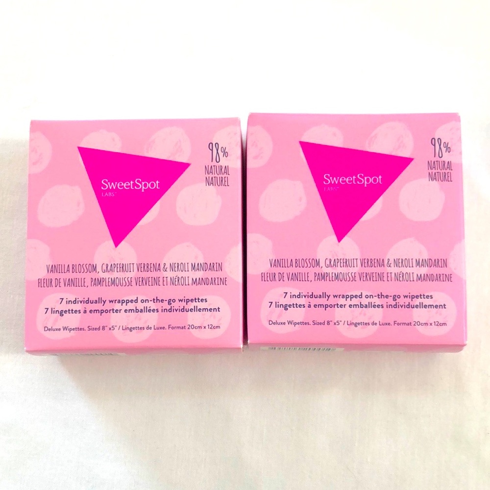 5/$15 2x SweetSpot Labs On The Go Body Wipes